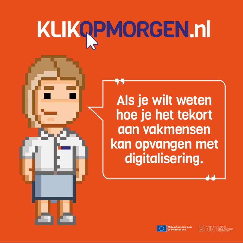 Klikopmorgen.nl: het portaal voor digitaliseringsvraagstukken!